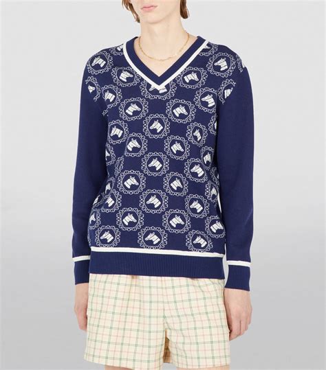 gucci equestrian sweater|Gucci color sweater.